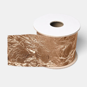 Roos Peach Gold Glam Grosgrain Lint
