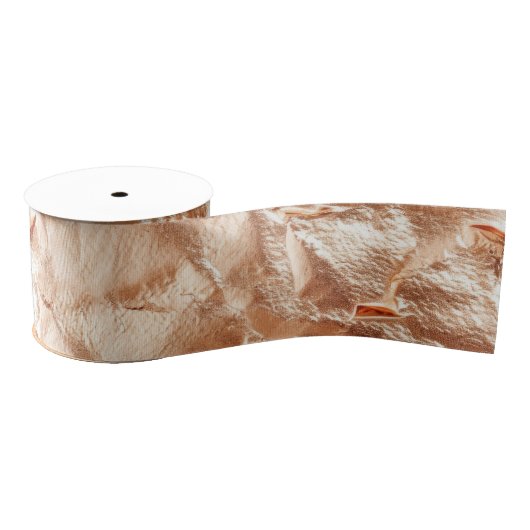 Roos Peach Gold Glam Grosgrain Lint (Spoel)