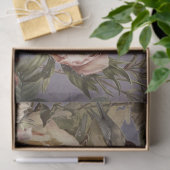  Roos Peony Birds Blue Decoupage Art Tissuepapier (Geschenk)