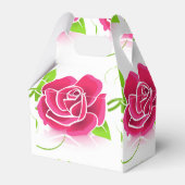 Roos Petal Bedankdoosjes (Achterkant)