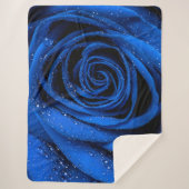 Roos Petals 3 Sherpa Deken (Voorkant)