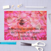 Roos Petals en Dancer Tissue Paper Tissuepapier (Craft)