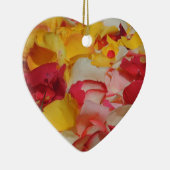 Roos Petals in Cuenca Keramisch Ornament (Rechts)