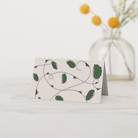 Roos placecard (Achterkant)