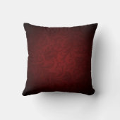 * Roos Polyester Sierkussen 16 x 16 inch (Achterkant)
