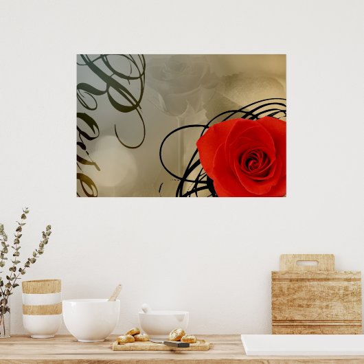Roos Poster (Keuken)