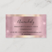 Roos Professional Makeup Artist Event Planner Vip Visitekaartje (Achterkant)