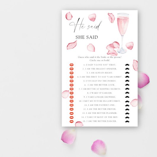 Roos Prosecco - Hij zei dat ze zei vrijgezellenfee