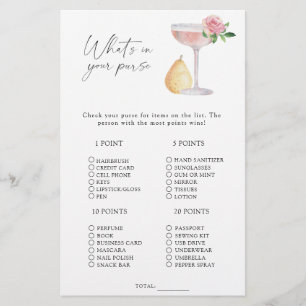 Roos Prosecco - Wat zit er in je tas spel