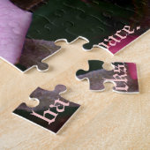 Roos Puzzle Persoonlijke roze roze puzzels (Zijkant)