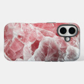 Roos Quartz Crystal Telefoonhoes Case-Mate iPhone Case (Achterkant (horizontaal))