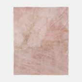 Roos Quartz Fleece Blanket Deken (Voorkant)