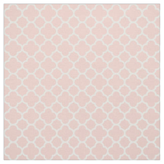 Roos Quartz Pink Coral 2016 Quatrefoil Pattern Stof