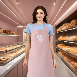 Roos Quartz - voeg logo toe Schort