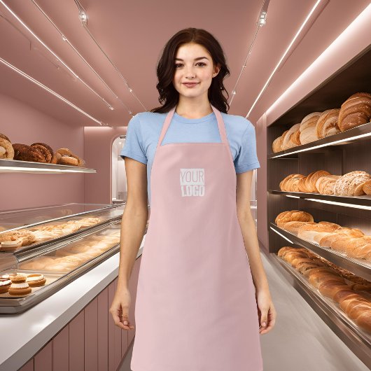 Roos Quartz - voeg logo toe Schort