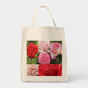 Roos raster tote bag