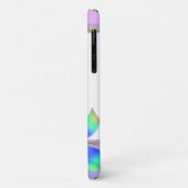 Roos & Regenbooglint Bloemende Rand Case-Mate iPhone Case (Achterkant/links)