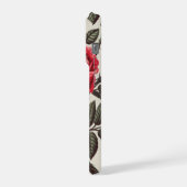 Roos Reverie Monogram iPhone Case Hoesje (Linkerkant)