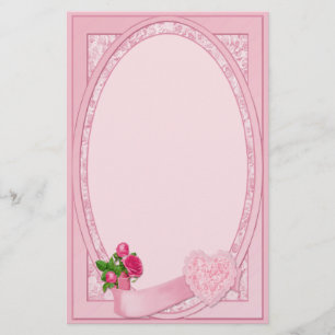 Roos Romance - briefpapier
