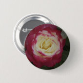 Roos Ronde Button 5,7 Cm (Voorkant /achterkant)