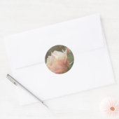  Roos Ronde Sticker (Envelop)