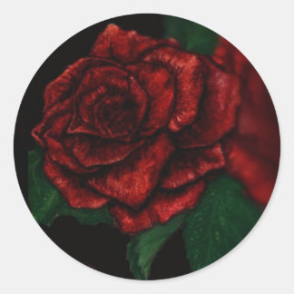 Roos Ronde Sticker