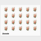 ROOS RONDE STICKER (Vel)