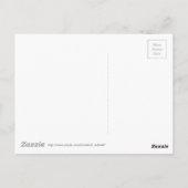 roos (Rosa muscosa) van Redouté Briefkaart (Achterkant)