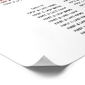  Roos Roze Floral Wedding Seating Chart Poster (Hoek)