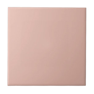 Roos Roze kleur beige roze portret blush Tegeltje