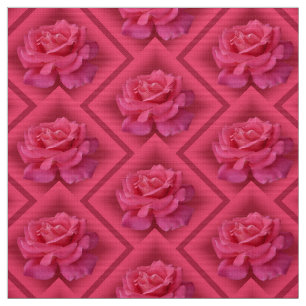 Roos Roze roze wasknuppel katoen of poly Custom Stof