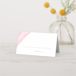 Roos Roze Waterverf Bruiloft Escort /