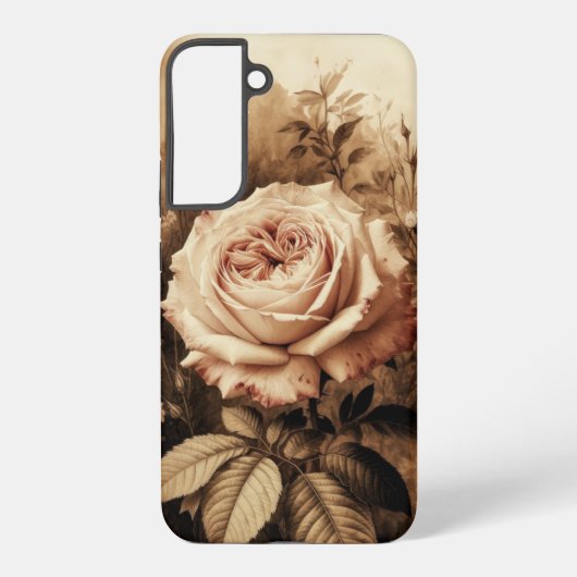  Roos Samsung Galaxy Hoesje (Achterkant)