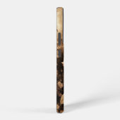  Roos Samsung Galaxy Hoesje (Rechterkant)