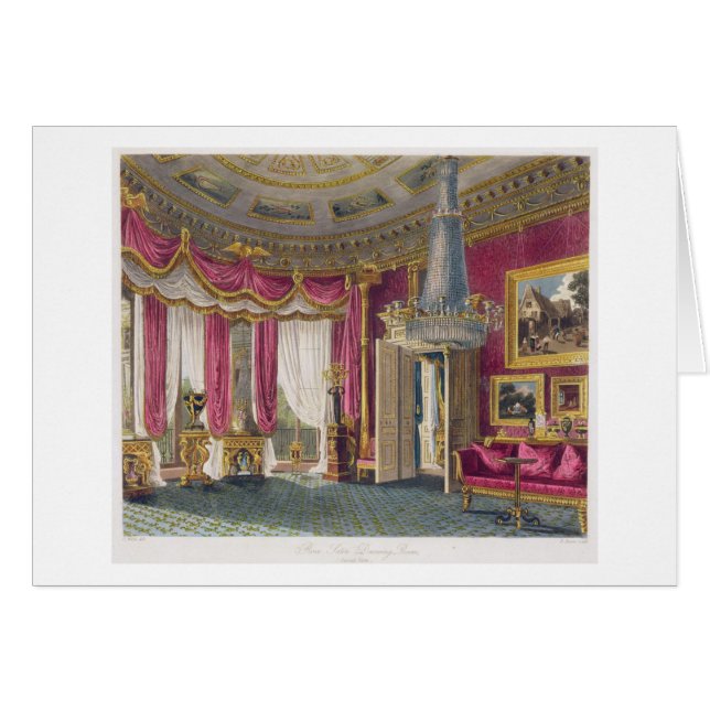 Roos Satin Drawing Room (tweede uitzicht) Doos Hou (Voorkant Horizontaal)