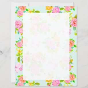 Roos Shabby Blue Blank