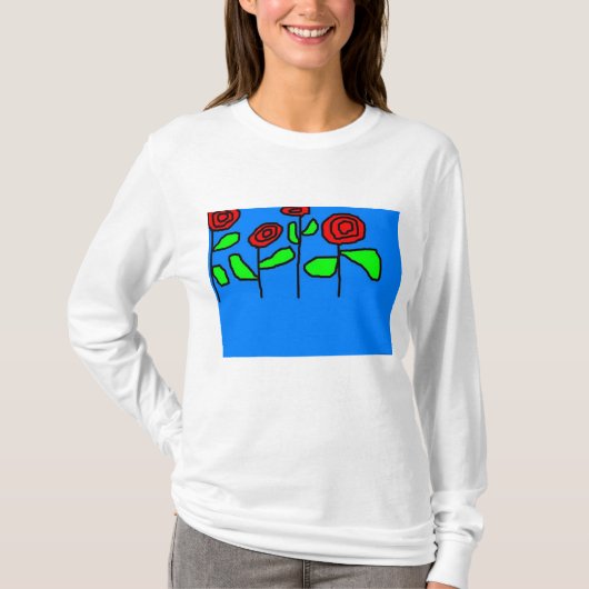 Roos shirt (Voorkant)