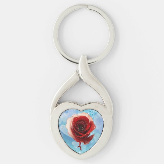 Roos Sleutelhanger (Voorkant)
