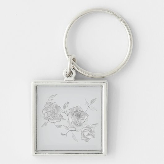 Roos Sleutelhanger (Voorkant)