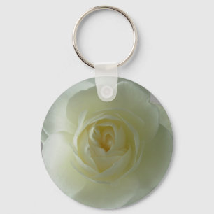 Roos Sleutelhangers Romantic White Flower Gifts