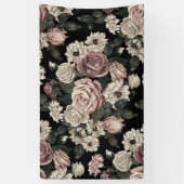 roos spandoek (Verticaal)