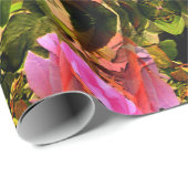 Roos spectaculair.. cadeaupapier (Rol Hoek)