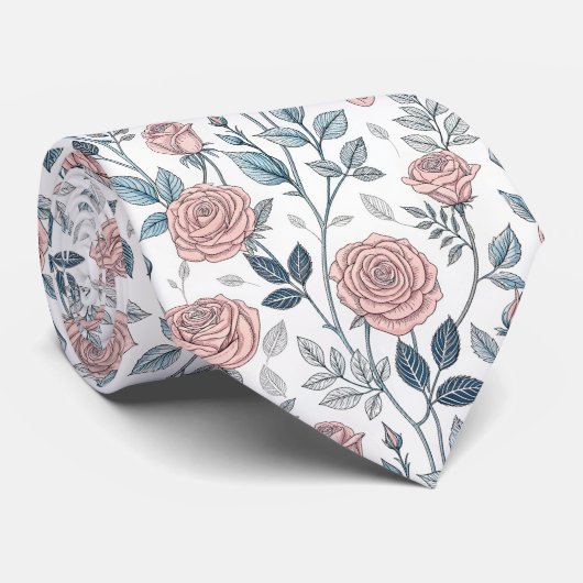 Roos Stropdas (Opgerold)