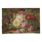 Roos stuk op de bosvloer met vlinders kussensloop (Voorkant-Rechts)