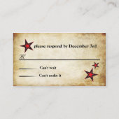 Roos Tattoo aangepaste RSVP Informatiekaartje (Achterkant)