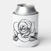 roos tattoo blikjeskoeler (Blikje Voorkant)