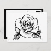 roos tattoo briefkaart (Voorkant / Achterkant)