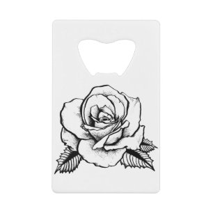 roos tattoo kredietkaart flessenopener