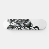 Roos-tattoo Skateboard (Horizontaal)