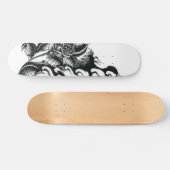 Roos-tattoo Skateboard (Horizontaal)